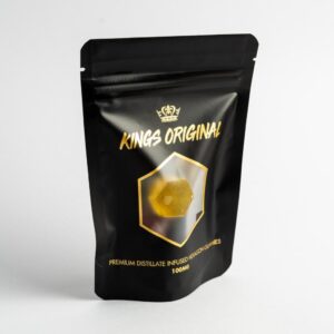Black Hexagon Gummies 100mg
