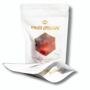 White Hexagon Full Spectrum Gummies 100mg